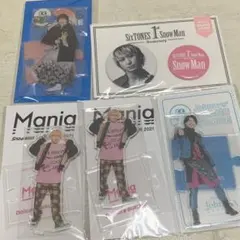 Snow Man 佐久間大介 アクスタ 缶バッジ