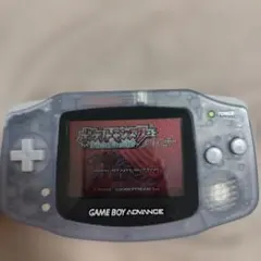 極美品【レトロブライト・内部清掃・部品交換済】ゲームボーイアドバンス クリア