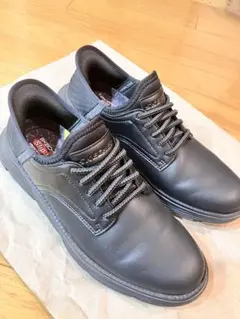 SKECHERS スリッポン ブラック