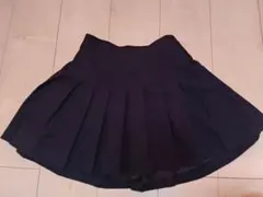 WEGO 黒 プリーツミニスカート S