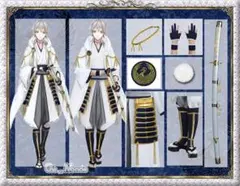 刀剣乱舞　鶴丸国永　通常衣装・内番衣装セット　コスモンド製　女性Mサイズ