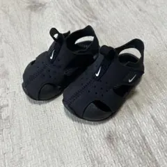 Nike ブラック ベビーサンダル　11.5〜12cm