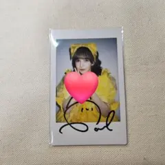 FRUITS ZIPPER　早瀬ノエル　サイン入りチェキ　ラッフル