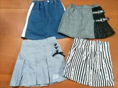美品　女の子　スカート　140　ZIDDY まとめ売り　夏服セット