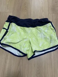 evoke Sサイズ ショートパンツ イエロー/ネイビー