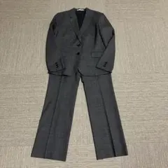 美品 LES MUES Femme ダークグレー パンツスーツ　L