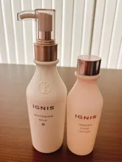 IGNIS ホワイトニングミルクII テンダーピュアローション セットのサムネイル