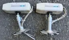 ジャンク品】SECOM セコム 防犯カメラ 2台 ダミーカメラ 防犯対策
