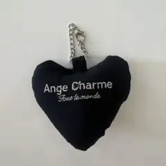 Ange Charme ハート型 チャーム ブラックのサムネイル