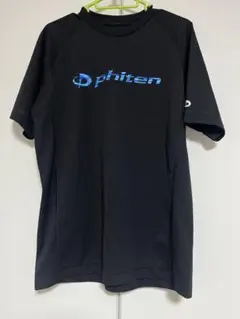 ファイテン　Tシャツ　迷彩柄　水色のサムネイル