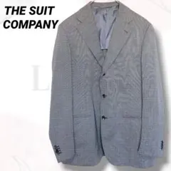 ザスーツカンパニー　テーラードジャケット　グレー　プレミアムウール　綺麗め