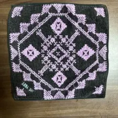 ANNA SUI 幾何学模様 タオルハンカチ