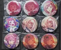 プロセカ 鳳えむ グリッター缶バッジ セット