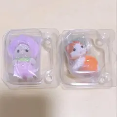 シルバニア　赤ちゃんフルーツパーティー2 みるくウサギ & メイプルネコ