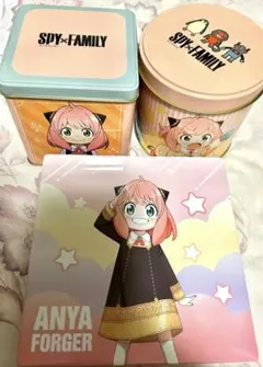 スパイファミリー spy×family SPY×FAMILY 缶ケース3個セット