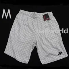新品/M/ヨネックス/白/最新海外モデル/ハーフパンツ/ショートパンツ/83