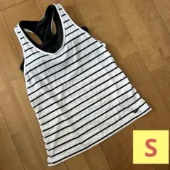 Nike DRI-FIT ボーダー　タンクトップ　 S