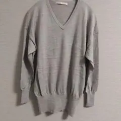 ドアーズ アーバンリサーチドアーズ　Vネックプルオーバー 薄手 グレー