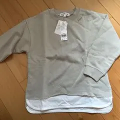 新品未使用タグ付き☆グローバルワーク 薄手トレーナー