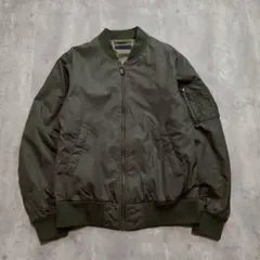 ユニクロ MA-1 ジャケット カーキ M メンズ ミリタリー