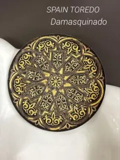 ダマスキナード（象嵌細工）の飾り皿 スペイン - メルカリ