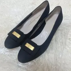 Salvatore Ferragamo フェラガモ パンプス ブラック ヴァラ