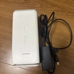 SoftBank Wi-Fiルーター 本体 ACアダプター付き SoftBank Wi-Fiルーター ACアダプター付き - メルカリ