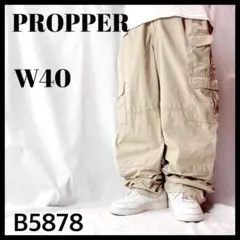 ベージュ ワークパンツ