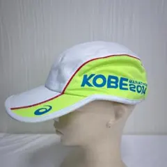 ASICS KOBE MARATHON 2014 キャップ ランニングキャップ