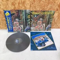IRON MAIDEN サムホエア・イン・タイム レコード　LP