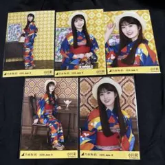 小川彩 乃木坂46 浴衣2026 真夏の全国ツアー 生写真 5種 コンプ