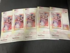 学園アイドルマスター スタンド付きアートアクリルプレート✕5　花海祐芽