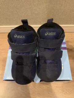 ASICS ネイビー キッズスニーカー 16cm