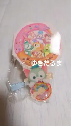 【匿名配送】ディズニーシー　ジェラトーニ　ヘアクリップ　フィルド・ウィズ・ジョイ