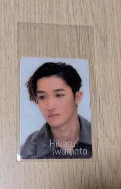 SnowMan 岩本照 チラ見カード Snow World