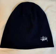 Stussy ビーニー ニット帽 ネイビーのサムネイル