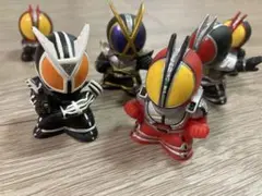 仮面ライダー ミニフィギュア 6体セット