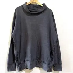 TimeandTru チュニック スウェット XXL ダークグレー 大きいサイズ