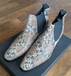 NEEDLES Heeled Chelsea Bit Boot Python - メルカリ