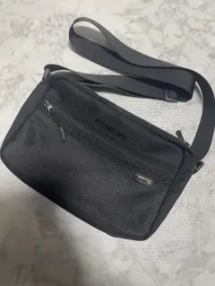 RENAME ブラックショルダーバッグ コーデュラ