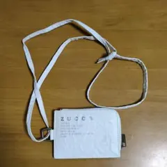 ZUCCA ホワイト パスケース/コインケース/カードケース