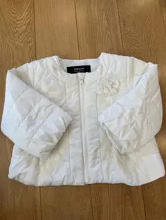 COMME CA ISM ホワイトアウター 90サイズ