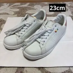 ［中古］Arnold Palmer スニーカー ホワイト ローカット　23cmのサムネイル
