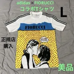 【激レア】美品Adidas × FIORUCCI フィオルッチ コラボ Tシャツ