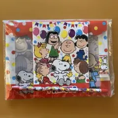 スヌーピー　BIGポーチ文具セット