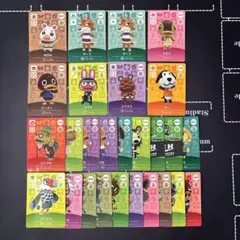 Nintendo amiibo あつまれどうぶつの森　あつ森 計27枚　セット
