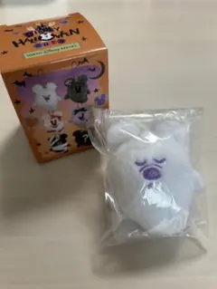 ディズニーハロウィン2025 おばけ ぬいぐるみチャーム ホワイト 白