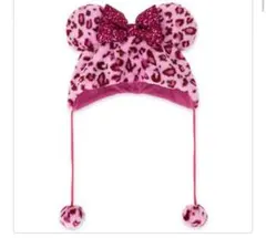 ヒョウ柄ミニーファンキャップ