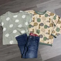 半袖 トレーナー ジーンズ 裏起毛 3点まとめ売り 激安