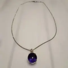 シルバーアメジストネックレス